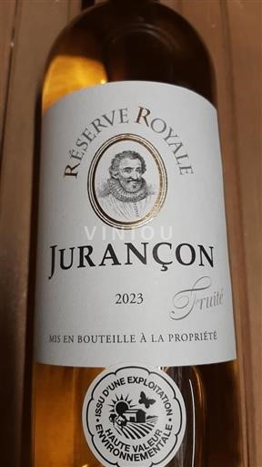 Sud-Ovest Jurançon Réserve Royale 2023