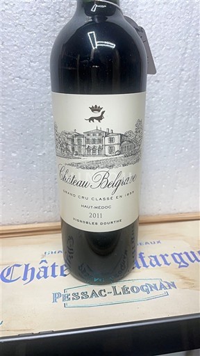 Bordeaux Haut-Médoc Grand Cru Château Belgrave 2011
