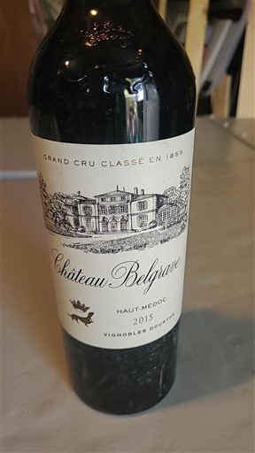 Bordeaux Haut-Médoc Grand Cru Château Belgrave 2015
