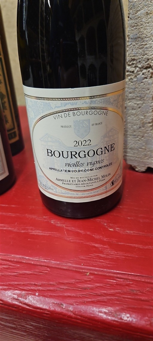 Borgoña Armelle et Jean-Michel Molin Vieilles Vignes 2022