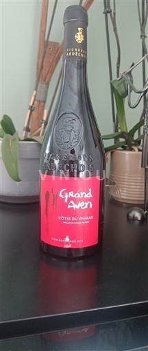 Thung lũng Rhône Côtes-du-vivarais Vignerons Ardéchois Grand Aven 2020