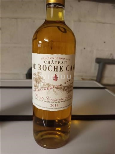 Bordeaux Sainte-Croix-Du-Mont Château Roche Cavales 2014
