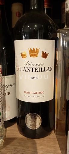 Bordéus Haut-Médoc Hanteillan Princesses 2018