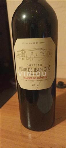 Burdeos Lalande-de-Pomerol Château Fleur de Jean Gué Les Ramandes 2019