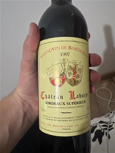 Burdeos Bordeaux superior Château Laborde 1997