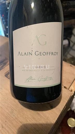 Bourgogne Chablis Alain Geoffroy 2019