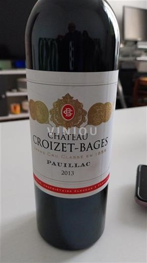 Bordeaux Pauillac Château Croizet-Bages 2013
