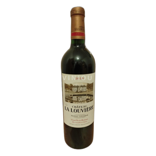 Bordeaux Pessac-Léognan grand vin de Bordeaux Château La Louvière 2018