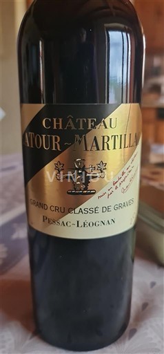 Bordeaux Pessac-Léognan grand cru classé de Graves Château Latour-Martillac 2017