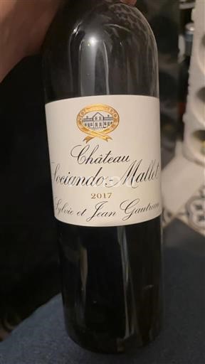 Wines Rouge sec Château Sociando-Mallet 2017 France Bordeaux Haut-Médoc AOC -