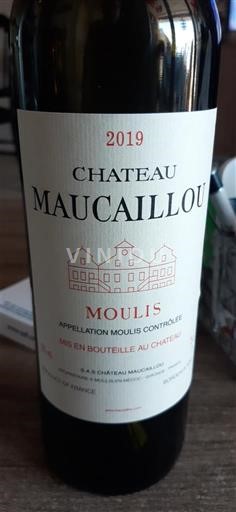 Burdeos Moulis-en-Médoc grand vin de Bordeaux-Médoc Château Maucaillou 2019