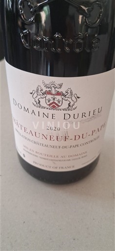 Rhônevallei Châteauneuf-du-Pape Domaine Durieu 2020