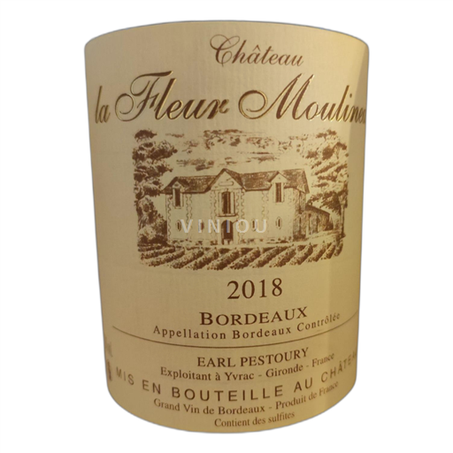 Burdeos Bordeaux Château la Fleur Moulineau 2018