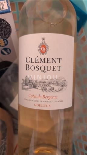 Sudoeste Côtes de Bergerac Clément Bosquet Sin añada