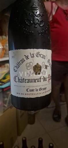 Rhône-dalen Châteauneuf-du-Pape Château La Gran la Grange 2021