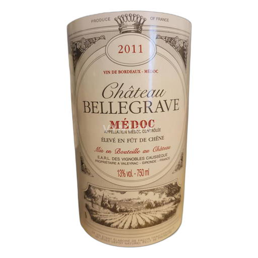 Bordeaux Médoc Château Bellegrave 2011