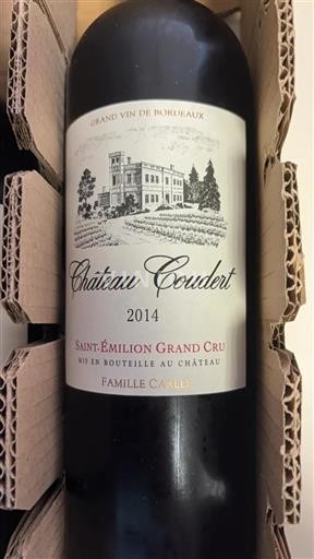 Burdeos Saint-Émilion Grand Cru Château Coudert 2014