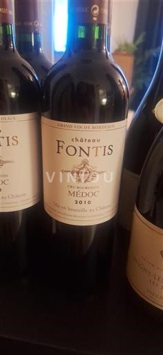 Bordeaux Médoc Château Fontis 2010
