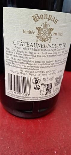 Rhônedalen Châteauneuf-du-Pape Bonpas 2021