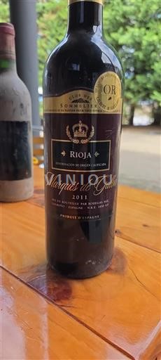 La Rioja Rioja Marqués de Galba 2011