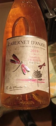 Thung lũng sông Loire Cabernet-d'Anjou Domaine Des Trahan 2019