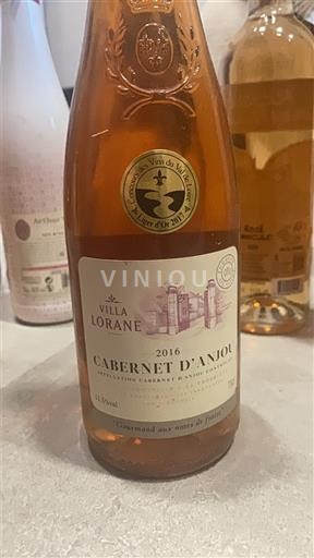 Loiretal Cabernet d’Anjou Villa Lorane 2016