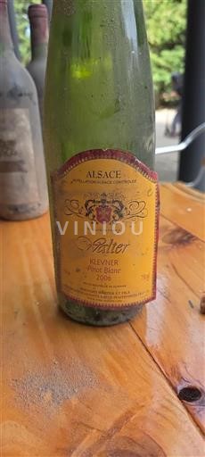 Alsace Bernard Wälter et Fils Klevner Pinot Blanc 2006
