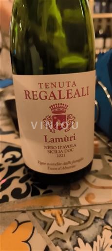 Sicilia No especificado Tenuta Regaleali Lamùri 2021