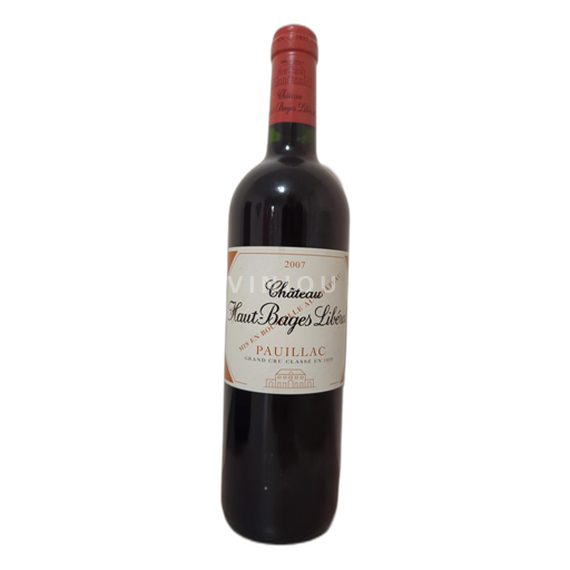 Bordeaux Pauillac Château Haut-Bages Libéral 2007
