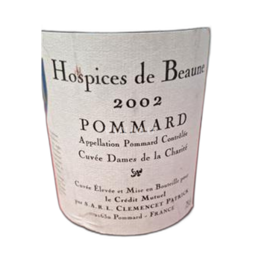Borgoña Pommard Hospices de Beaune Dames de la Charité 2002