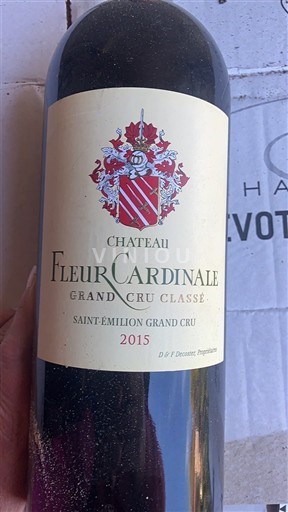 Bordeaux Saint-Émilion Grand Cru Château Fleur Cardinale 2015