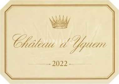 Bordeaux Sauternes Château Yquem 2022