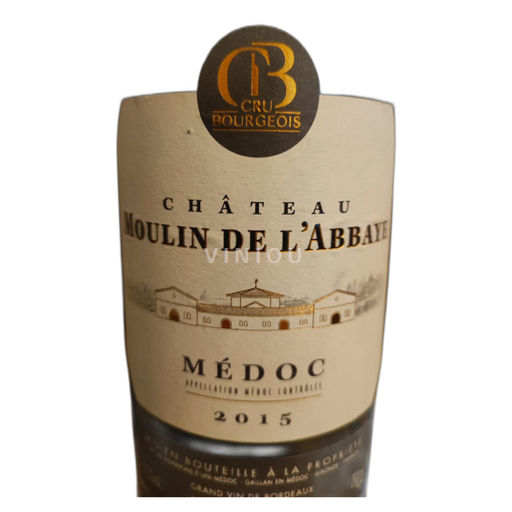 Bordeaux Médoc Château Moulin de l'Abbaye 2015