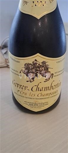 Burgundsko Gevrey-Chambertin Premier Cru Philippe Leclerc Les Champeaux 2020