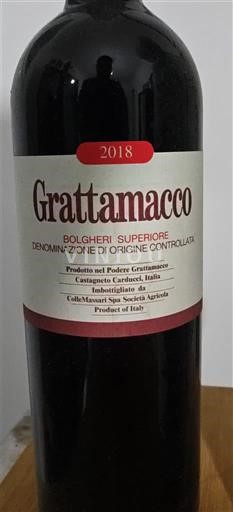 Toscana Non specificato Grattamacco 2018