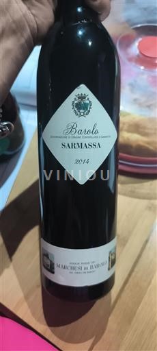 Piemont Barolo Marchesi di Barolo Sarmassa 2014