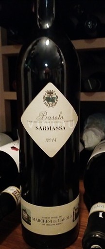 Piëmont Barolo Marchesi di Barolo Sarmassa 2014