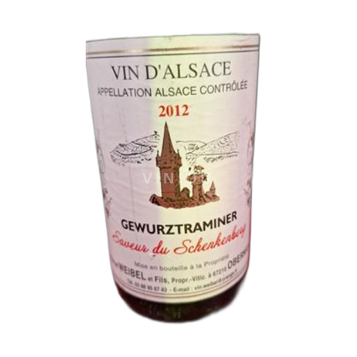Alsace Weibel et Fils Saveur du Schenkenberg 2012