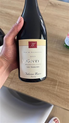 Bourgogne Givry Fabrice Masse Les Terroirs 2023