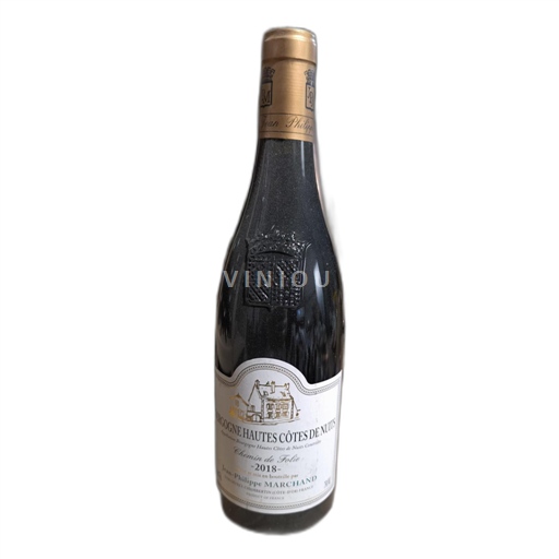 Vin Rouge sec Chemin de Folie Jean-Philippe Marchand 2018 France Bourgogne Hautes Côtes de nuits AOC