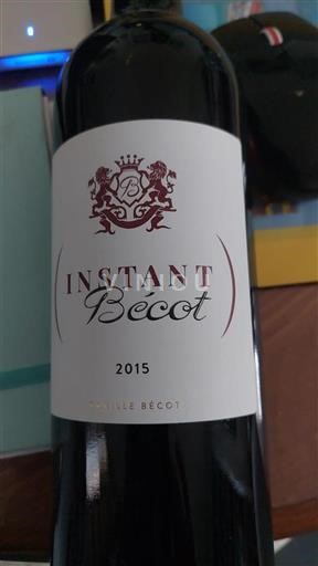 Burdeos Saint-Émilion Famille Bécot Instant Bécot 2015