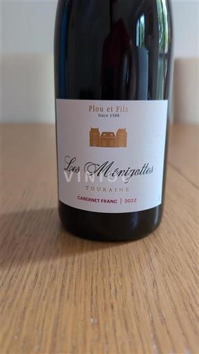 Loirevallei Touraine Plou et Fils Les Ménigottes 2022