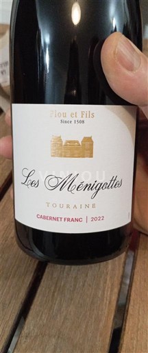 Dolina Loare Touraine Plou et Fils Les Ménigottes 2022