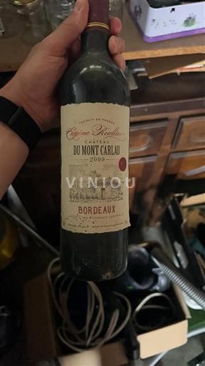 Bordeaux Château Mont Carlau 2009