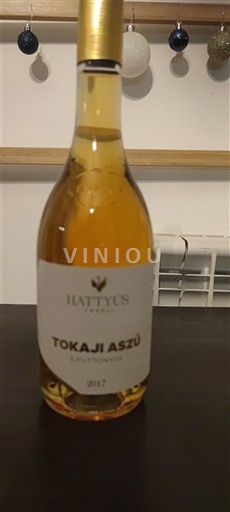 Tokaj Không được chỉ định Hattyús 5 Puttonyos 2017