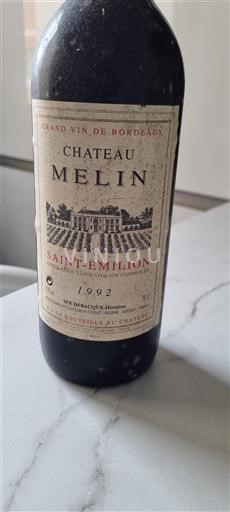 Burdeos Saint-Émilion Château Melin 1992