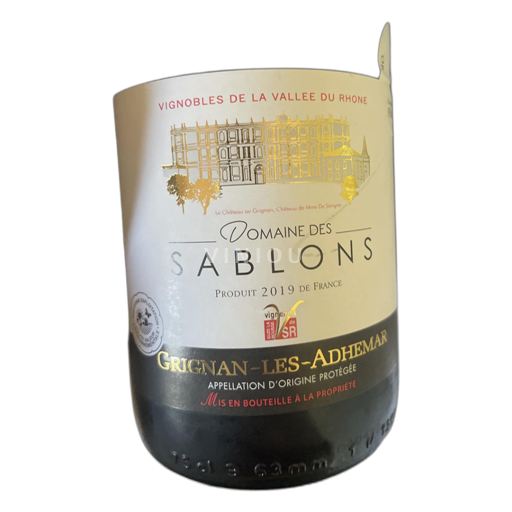 Rhône-dalen Grignan-les-Adhémar Domaine des Sablons 2019