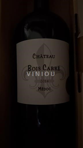 Bordeaux Médoc Château Bois Carré 2014