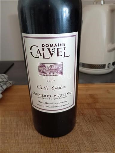 Languedoc Corbières-boutenac Domaine Calvel Gaston 2017