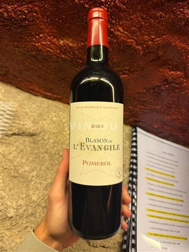Bordéus Pomerol L'Évangile Blason de l'Évangile 2020